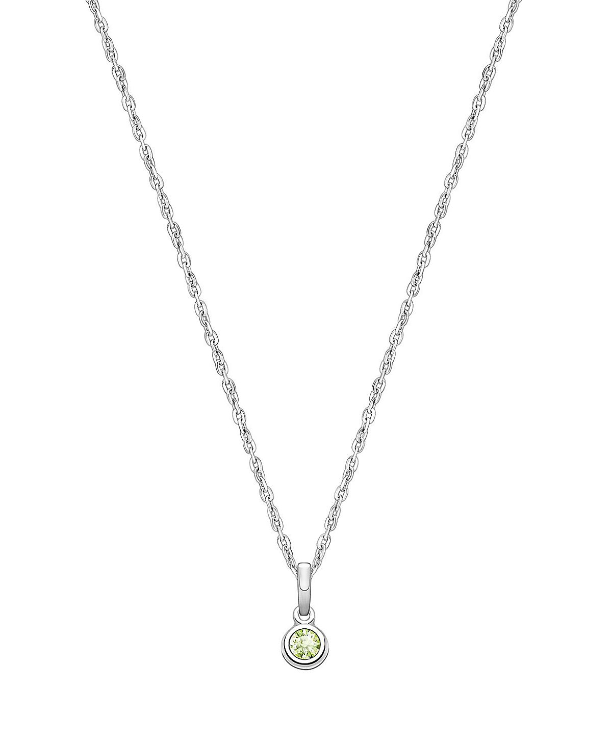 Tiny Blessings Girls' Sterling Silver tB Birthstone 13-14 Necklace - Children