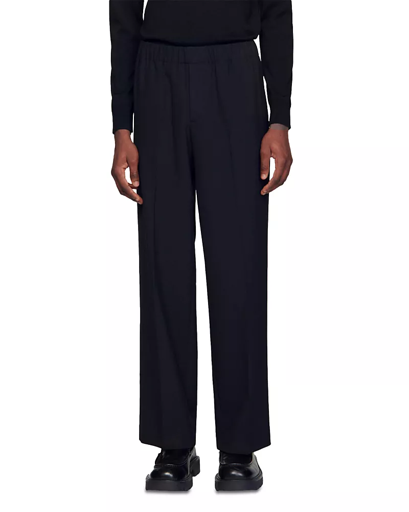 Sandro Wide Leg Trousers