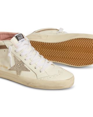 Women's Studded Star Mid Top Sneakers