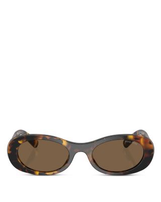Oval Sunglasses, 50mm