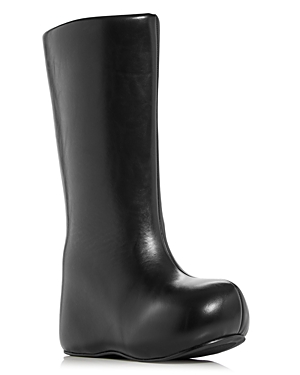 Shop Jeffrey Campbell Women's Cloggin Platform Hidden Wedge Boots In Black