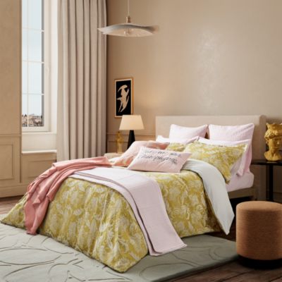 Baroque Yellow Comforter Set, Full/Queen