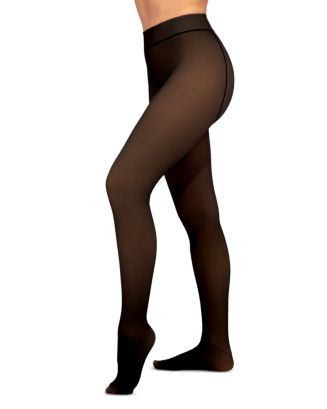 Trendy Allure Faux Sheer O-Ring Tights
