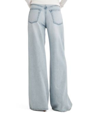 Featherweight Sofie High Rise Wide Leg Jeans in Kierra