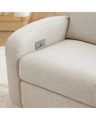 Nami Electronic Recliner and Swivel Glider Recliner with USB Port