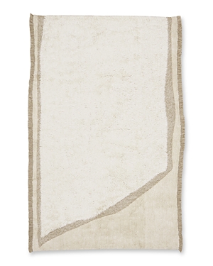 Lorena Canals Nomad Sumak Washable Area Rug, 6'7 X 9'10 In Beige/seashell