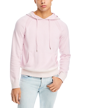 Atm Anthony Thomas Melillo Cotton Blend Hoodie In Pink Lilac