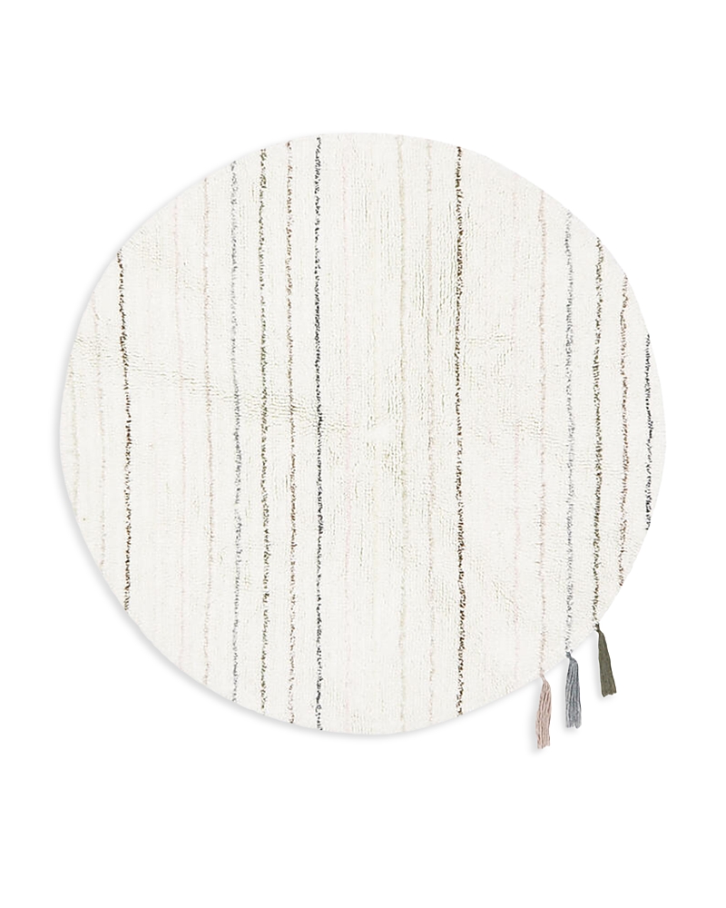 Lorena Canals Woolable Rug Arona Round In White