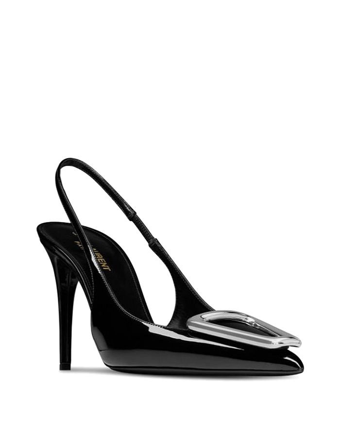 Chanel Black Leather Cap Toe Elastic Ballet Heels Size 8.5/39