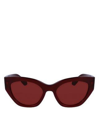 Classic Logo Geometric Cat Eyes, 55mm