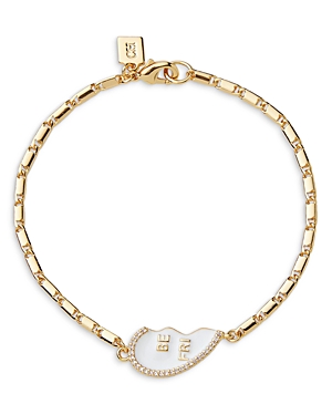 Crystal Haze Jewelry Jewelry Best Friends Bracelets, Set Of 2 In White/gold