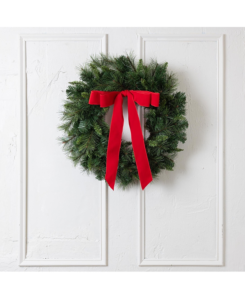 Cocobella Meri Holiday Wreath In Red