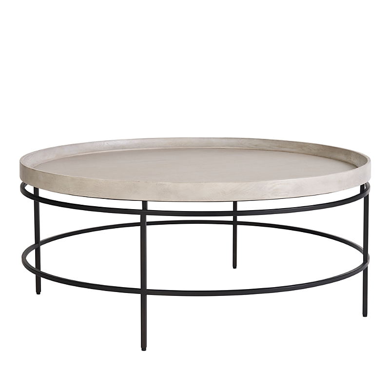 Bloomingdale's Coalesce Cocktail Table In White