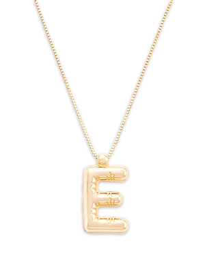 Bloomingdale's Helium Initial Pendant Necklace In 14k Gold, 16-18