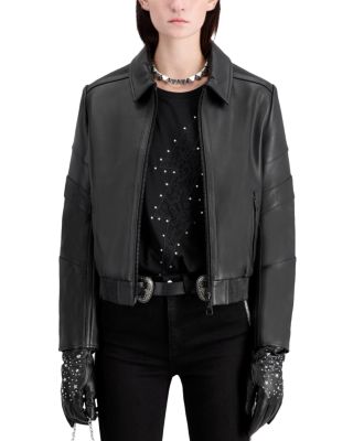 The Kooples - Leather Biker Jacket