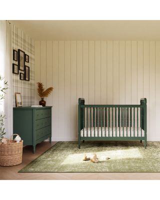 Liberty 3 in 1 Convertible Spindle Crib with Toddler Bed Conversion Kit