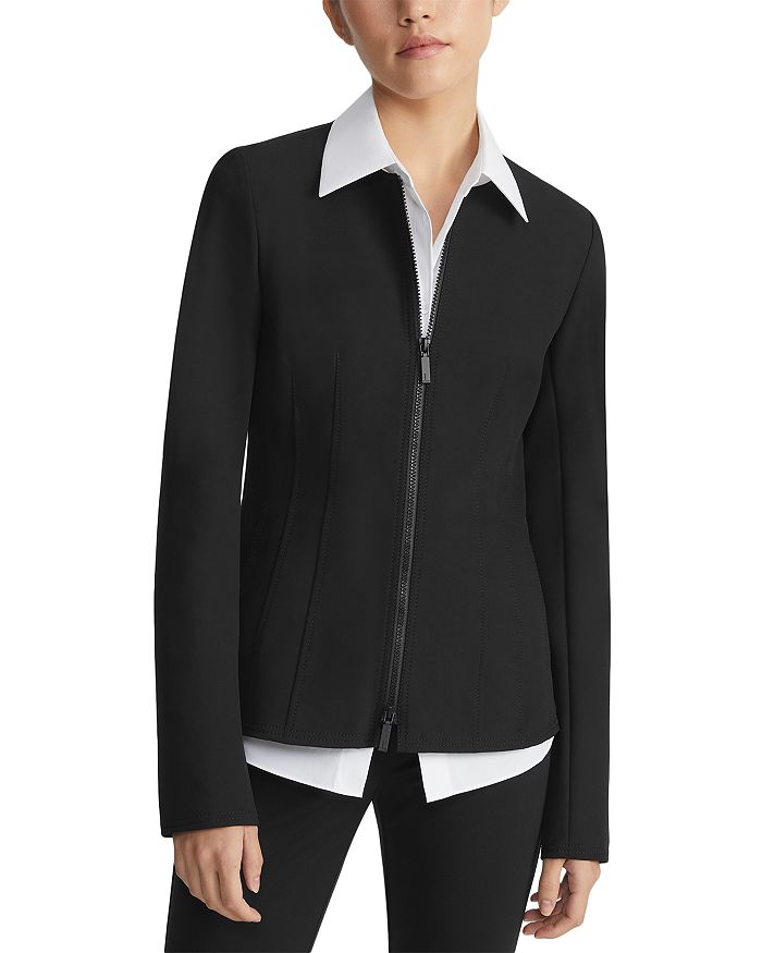 Lafayette 148 New York Zip Front Jacket Bloomingdale s