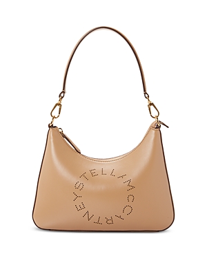 Shop Stella Mccartney Shoulder Bag Alter Mat In Sand