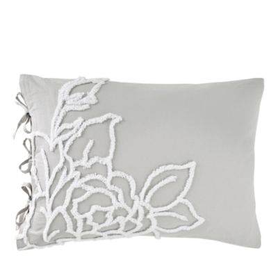 Chenille Rose Duvet Cover Set, King