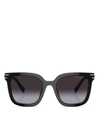 Miu Miu MU 13WS Pillow Sunglasses, 55mm | Bloomingdale's Jewelry