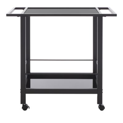 Gaelle Two Tier Bar Cart with Handles