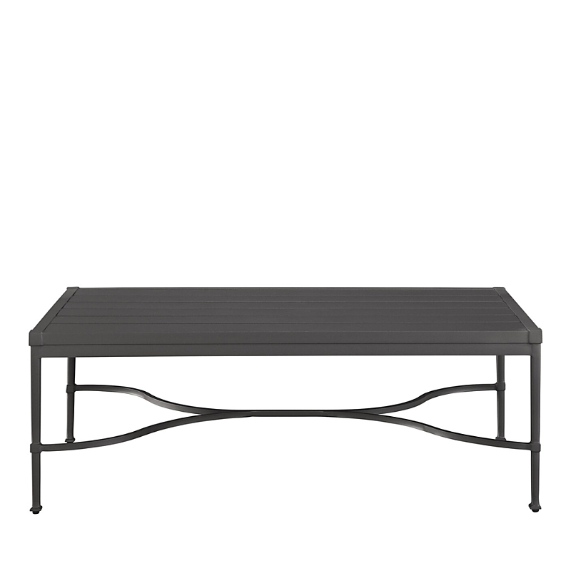 Universal Bloomingdale's Seneca Outdoor Cocktail Table In Charcoal
