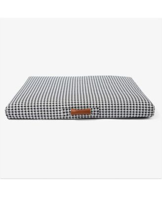 Houndstooth Dog Bed, Large