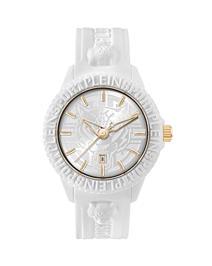 Philipp Plein Fearless Watch, 43mm In White