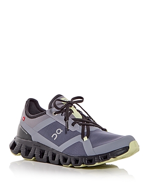 On Gray Cloud X 3 Ad Sneakers In Fossil/hay