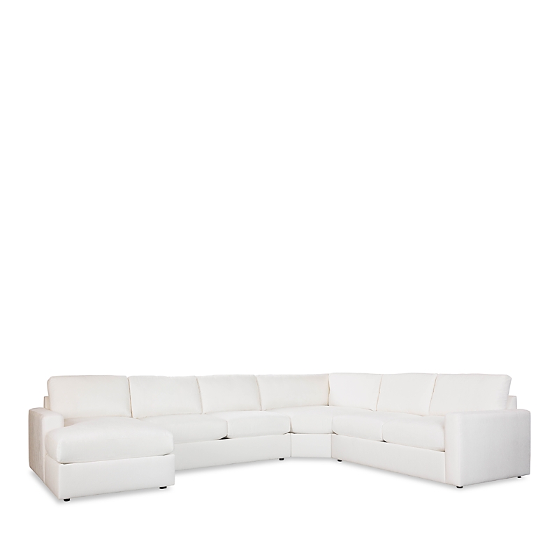 Bloomingdale's Rory 4 Piece Sectional Sofa - Exclusive In Kenley Snow