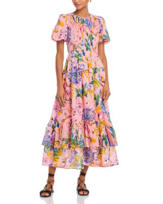 Banjanan - Quant Smocked Midi Dress - 100% Exclusive