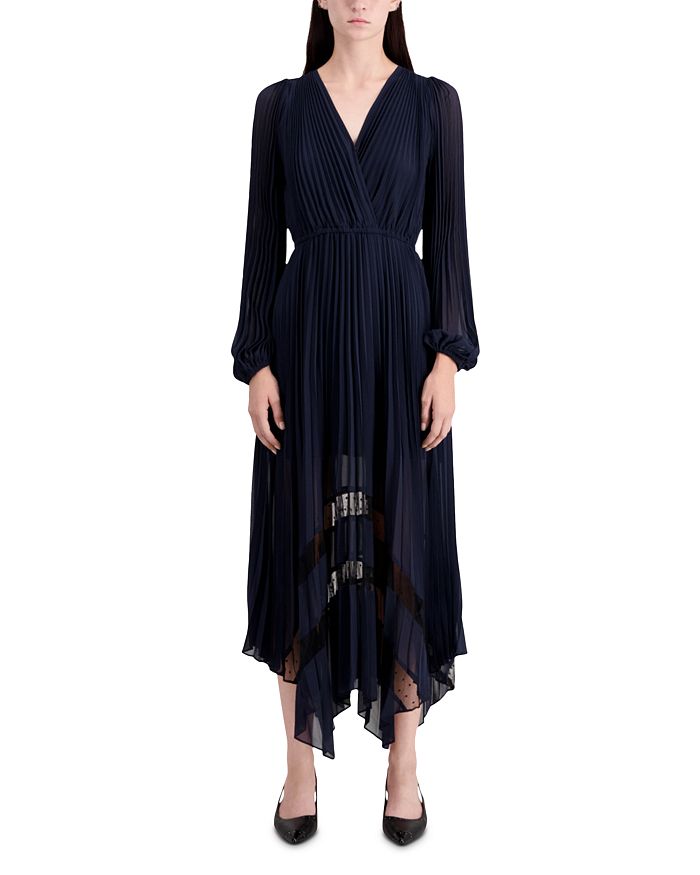 The kooples 2024 pleated shirt dress
