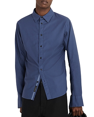 Rag & Bone Fit 2 Cotton Oxford Shirt In Wrnindigo