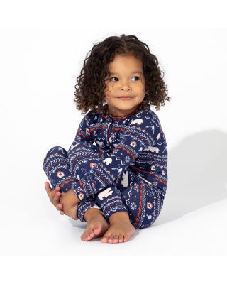 Unisex Polar Isle Print Convertible Footie - Baby, Little Kid