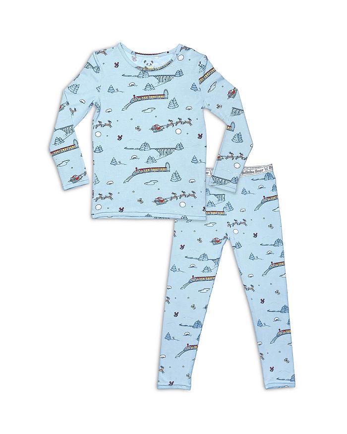 Bellabu Bear Unisex Polar Express Kids Pajamas Baby Little Kid