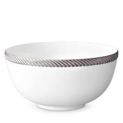 L'Objet Corde Platinum Serving Bowl, Large