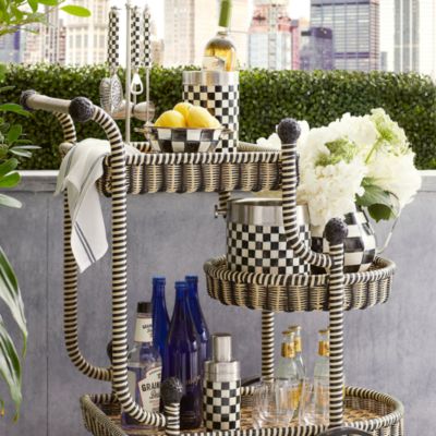 Courtly Check 5-Piece Bar Tool Set with Stand