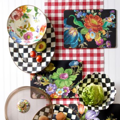 Flower Market Serving Bowl