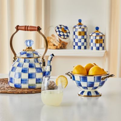 Royal Check 2-Quart Tea Kettle