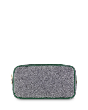 Stoney Clover Lane Jumper Small Zip Pouch In Charcoal