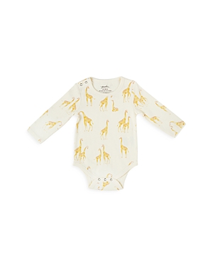 Pehr Unisex Follow Me Long Sleeve Bodysuit - Baby In Giraffe