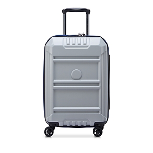 Delsey Paris Rempart 19 Expandable Spinner Carry On In Storm Grey