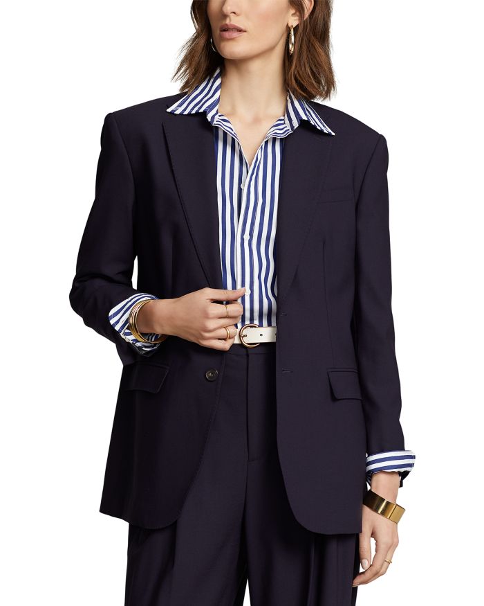 Wool Blend Blazer