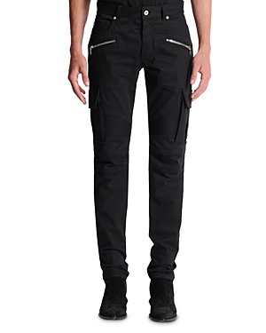 balmain tapered fit cargo pants