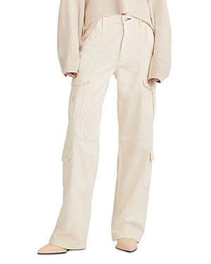 Rag & Bone Featherweight Cailyn Cargo Jeans In Ecru
