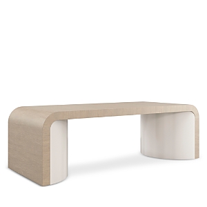 Caracole Movement Cocktail Table In Tan