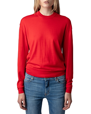 Shop Zadig & Voltaire Emmy Merino Wool Sweater In Japon