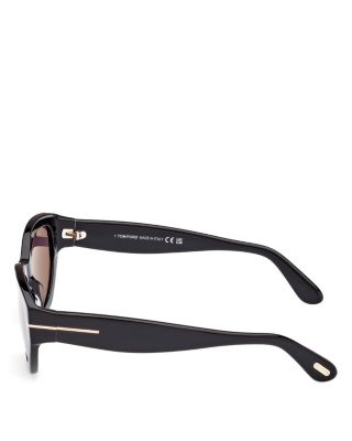 Geometric Square Acetate Sunglasses, 55mm