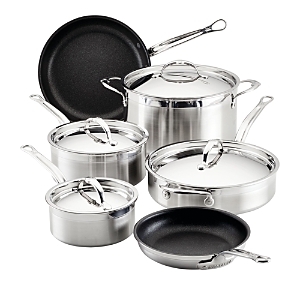 Hestan 10 Pc Stainless Steel Cookware Set