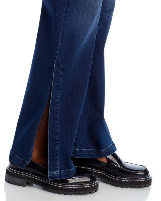 みみOHOTORO curve tucked jeans ARCH TAPERED JEANS - MID BLUE | COS